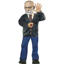 Sigmund Freud Quotable Notable - Greeting Card and Sticker Sheet - Envelope Included