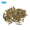 [PATIKIL] 100pcs Mini Vintage Feather Charms Metal Charms Pendant Charms