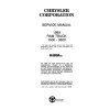 1999 Dodge Ram 1500-3500 Truck Shop Manual