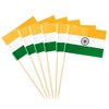 India Miniature Toothpick Flags Decorations Small Cupcake Toppers Cocktail Food