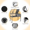 GEGURI Tortoise Habitat Indoor & Outdoor, Wooden Tortoise House with