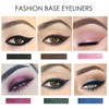 Fashion Base Eyeliner Pencil, 12 Colours Eyeliner, Professional Highlighter Eye