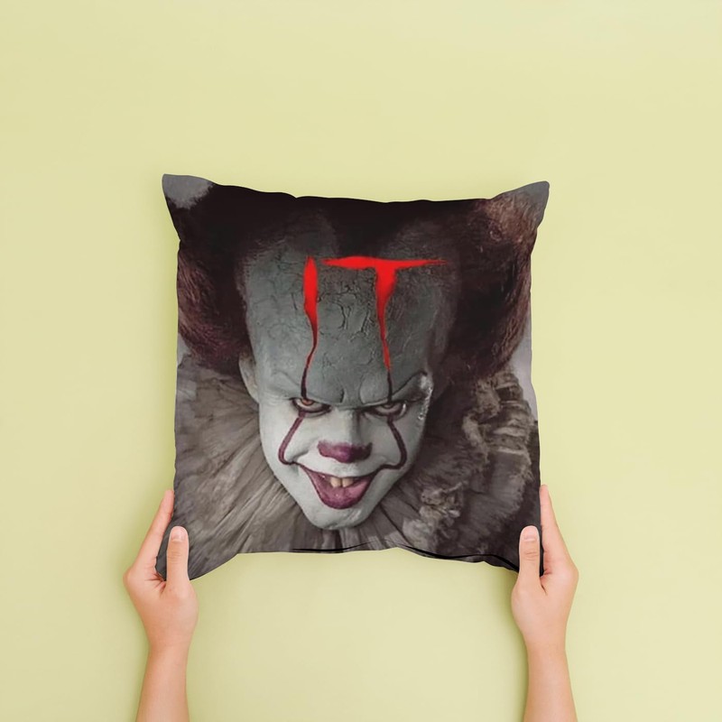 The Beach Stop Horror Movie Pennywise Scary Clown Scatter Cushion