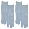 Fukuske Fun 3162Q11N Women's Plain Lace Opening Crew Length Socks,