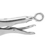 Long Needle Locking Pliers Galvanized Stainless Steel Tooth shaped Jaw