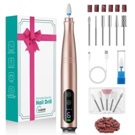 Fofile Electric Nail Cutter Set with LCD Display for Gel Nails, Acrylic