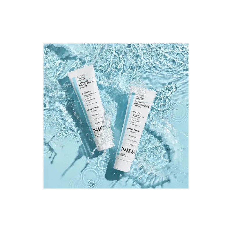 2 Cremas Hidratantes Nida Youthful Formula Ultimate Blanco