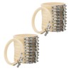 MANCHAP 20 Pack 8cm/3 Inch Embroidery Hoops, Adjustable Embroidery Rings,