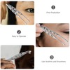 Healvian Meibomian Gland Expressor,Titanium Alloy Lash Tweezer,Eyelid Massage Tweezers,Eyelid Massage