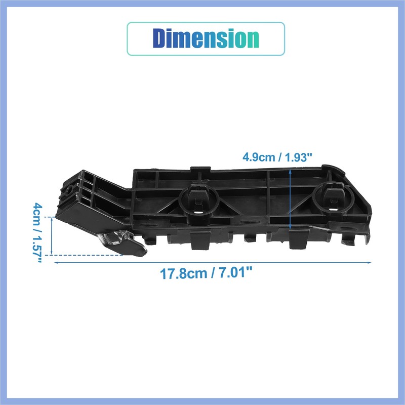 PARSLUCK Right Side Car Front Bumper Mounting Support Bracket NO.71193-SWA-003