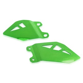 Motorcycle Foot Peg Heel Plates Guard for ZX-10R ZX10R 2011-2021 for ZX-10RR ZX10RR 2017-2020 Green