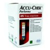 Tira reactiva Accu-chek Performa, 25 unidades, color gris/negro