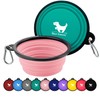 Collapsible Dog Bowls for Travel, 2-Pack Dog Portable Water Bowl