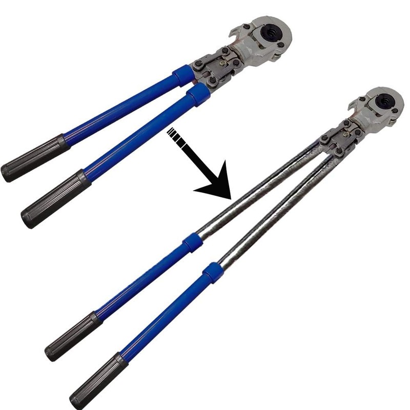 Electriduct Crimping Tool Mechanical Aluminum Copper Pex Pipe Crimper 22.8"