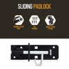 onesto Pack of 2 - Gate Bolt Lock Shed Door