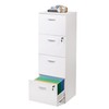 DEVAISE 4 Drawer File Cabinet with Lock, Vertical Filing Cabinet