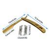 CESFONJER Men's Shaving Razor, Folding Razor, Barber Razor Hair Skin,