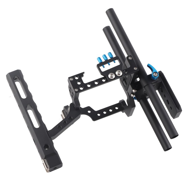 Aluminum Camera Cage Rig with Top Handle for A7 A7II