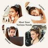 SEVEN STYLE Coleteros de satén para mujer – 8 unidades