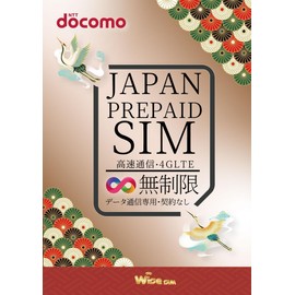 Prepaid Sim, 4G, LTE Connection, 30 Days Usage Period, docomo Line, SIM for Data Transmission, Preaid Sim, Japan Travel with SIM Pin