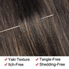 Pre-stretched Braiding Hair Easy Braid Professional Itch Free Ombre Synthetic