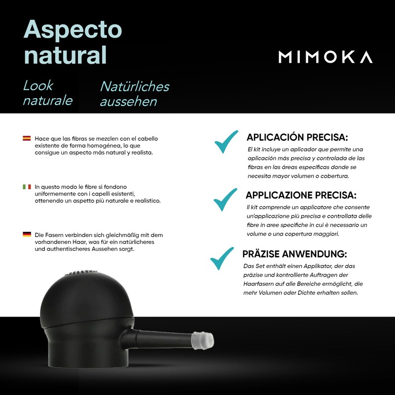 Mimoka - Applicator Hair Fibres | Hair Fibres Atomiser and