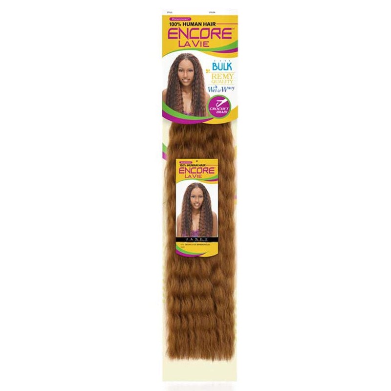JANET COLLECTION Encore Lavie Super French Bulk - Crochet Braid