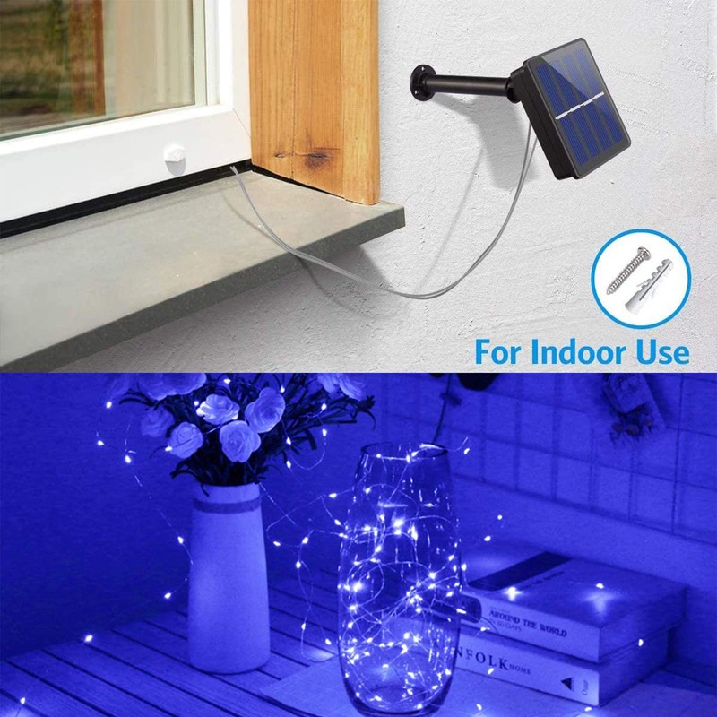 Ligarko Solar Fairy Lights Outdoor, 3 Pack 46Ft 120LED Solar