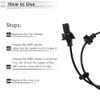 Sensor de velocidad de rueda delantera izquierda ABS para Honda