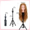 Professional Adjustable Mannequin Head Stand Tripod - 21 Inch Adjustable
