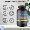 Citrato Magnesio Potasio Momosie Energía Balance 180 Cápsulas Alta Absorción