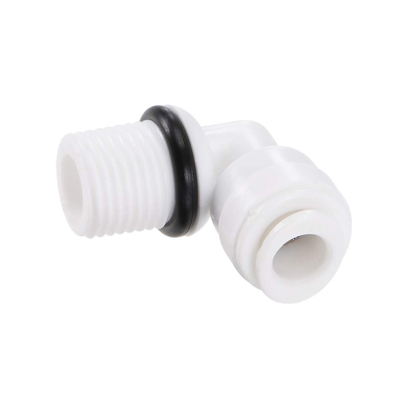 sourcing map Quick Coupling L Type G1/4 Male Thread to