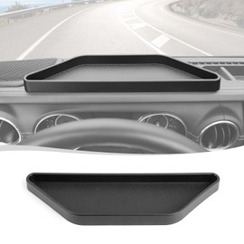 Voodonala for Jeep Wrangler JL JLU JT Center Console Dash Storage Tray Compatible with Jeep Wrangler JL JLU Gladiator 4XE 392 2018-2024 2&4Doors