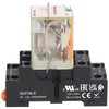 Weasch Electromagnetic Power Relay with Test Button, RKF2CO012LT, 8 Pin