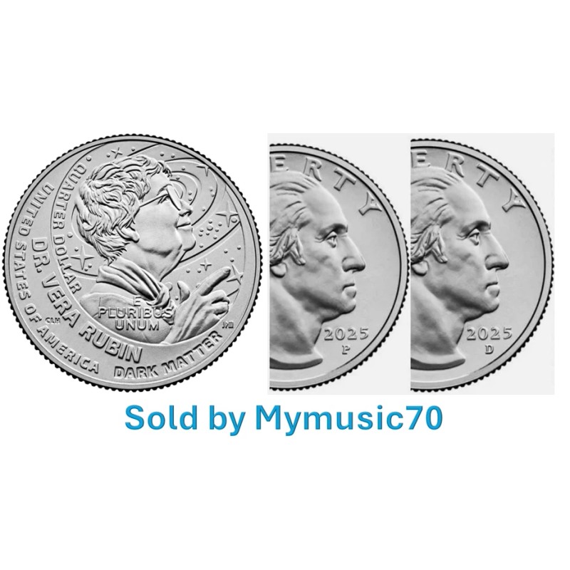 2025 P & D Dr. Vera Rubin American Women Quarter