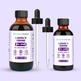 Lugol's Iodine Solution  2 oz with 4 oz Refill Bottle