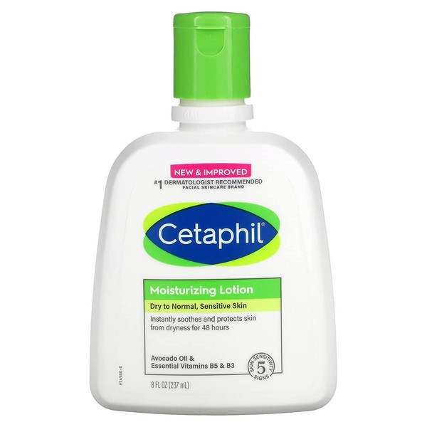 Cetaphil Moisturizing Lotion, Dry To Normal, Sensitive Skin, Avocado Oil