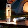 NineAnts 2-in-1 Mini Lanterns and Rechargeable Flashlights with 7 Modes