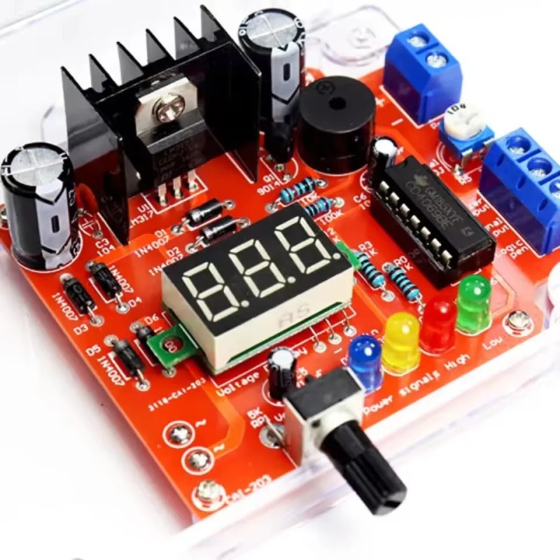 Kit Fuente De Voltaje Regulable 1.25v A 12v Para Armar