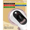 Phomemo Embossing Label Tape Replacement for Dymo Embossing Label Maker