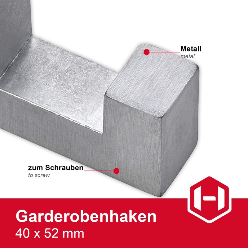 Gedotec Tetris Coat Hook | 1 Piece - Hat Hook