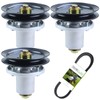 NICHEFLAG 3 Pack 601804 Spindle Assembly with 604704 Pulley 604711