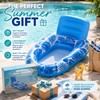 Inflatable Pool Lounger Float for Adults – PVC Floating Chair