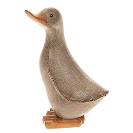 David's Ducks - Small Mocha Brown Duck Ornament