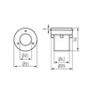 Gordo DL-LED14 Recessed Floor Spotlight 220 V IP67 for Outdoor