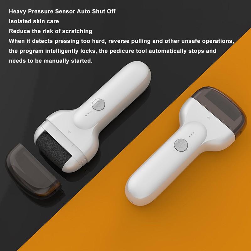 Electric Feet Callus Remover USB Rechargeable IPX6 Waterproof Automatic Efficient
