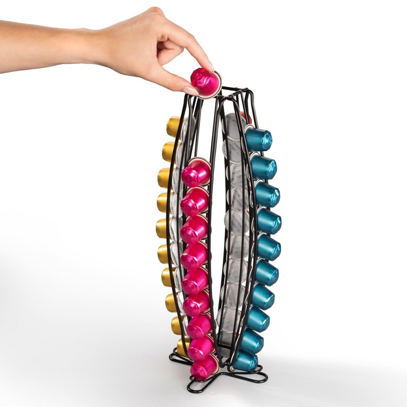 Xavax Coffee Capsule Holder (Nespresso Capsule Dispenser, Up to 40