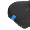 Road Bike Saddle Black Hollow Ergonomic Soft Silicone Sponge Tail