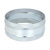 PATIKIL 10 Inch Duct Connector Coupling, Galvanized Steel Straight Dryer