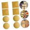 GRIRIW 1 Set Bamboo Snack Plates Versatile Serving Dishes for